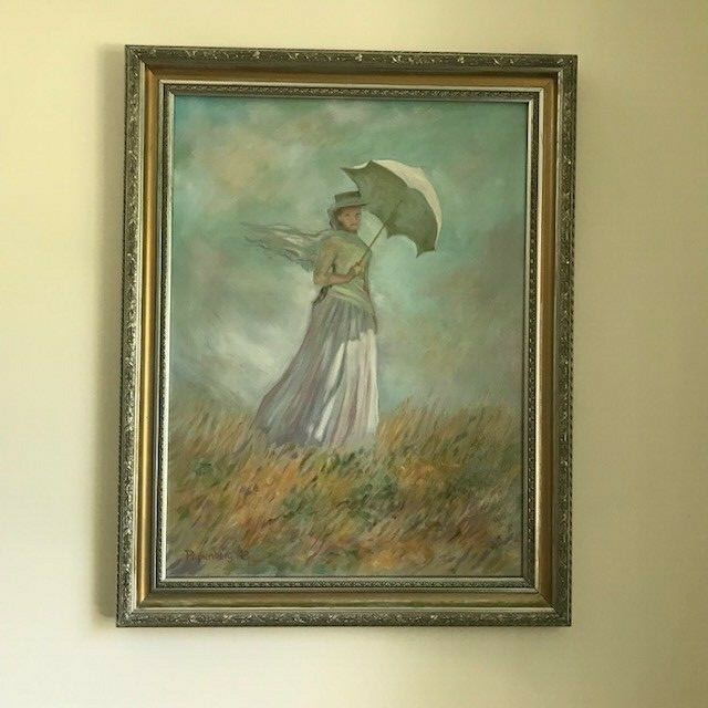 Claude Monet - Hand Painted replica - Custom Oil on Canvas – Signed – Framed gallery