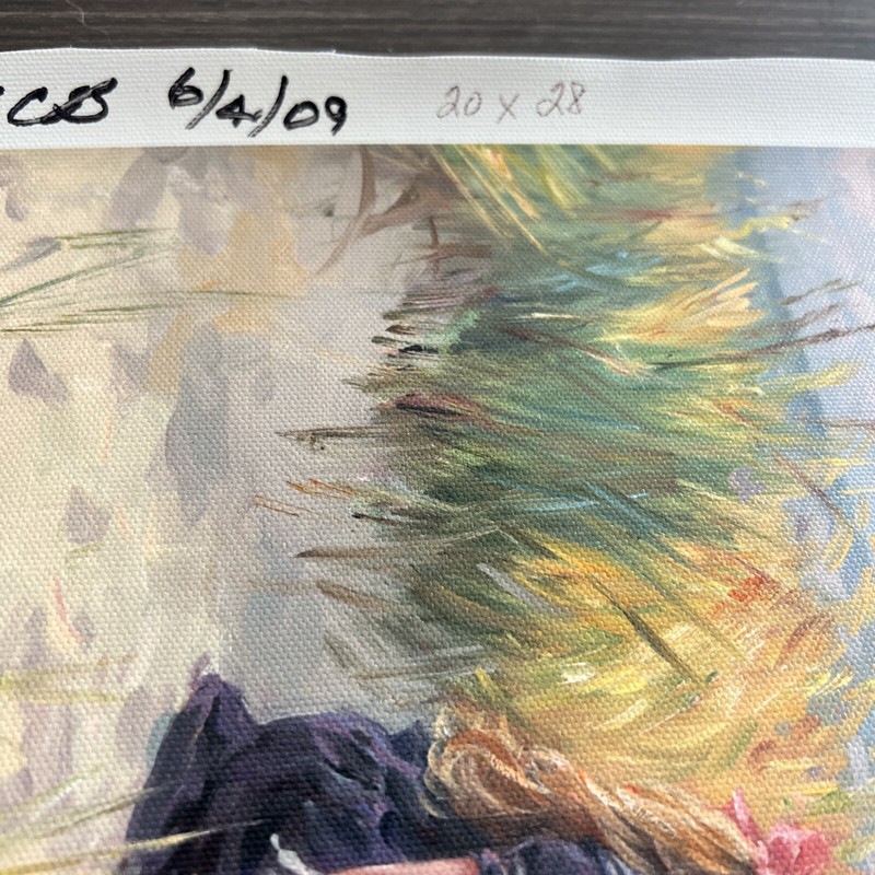 Vintage Constantine Lvovich “Summer Breeze” Art Canvas SIGNED Artist Proof 20x28 gallery