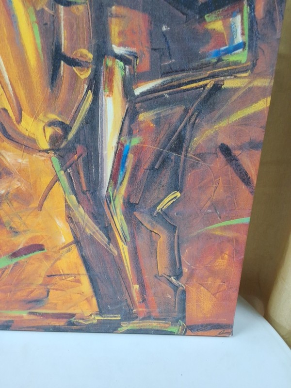 Trademark art jazz 2 canvas art by Joarez 10by19 Inch gallery