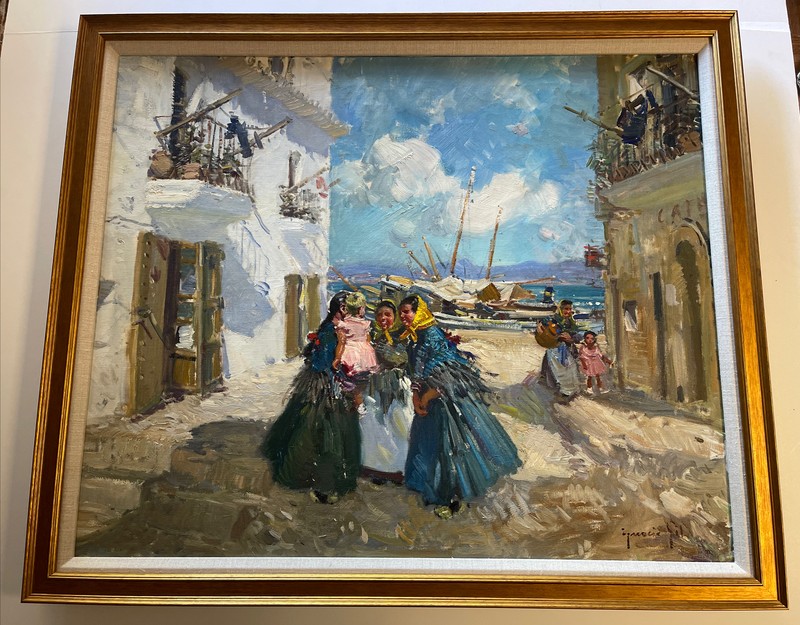 Ignaci Gil Sala Painting Landscape Portrait Impressionist Listed Famous Finest