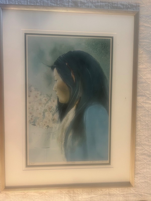 “Princess” by Albert Launders Hand Signed Limited Edition Print – 3/300 Museum F