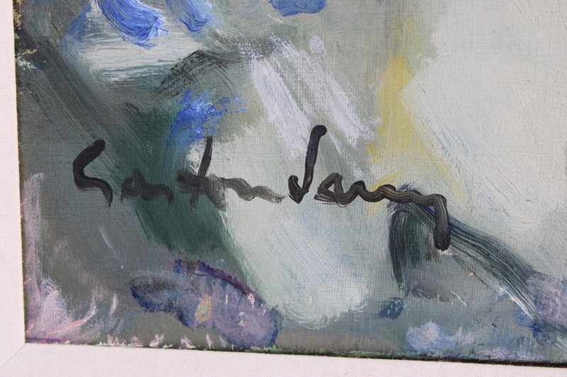 GASTON JARRY 1889-1974 LARGE OIL PAINTING CANVAS BODEGON SIGNED ARGENTINE MASTER gallery