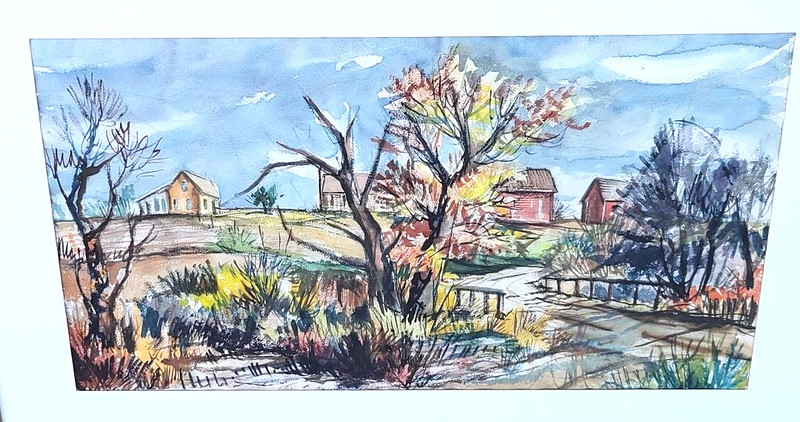Norman Baasch Lindsborg Kansas Farm Sandzen gallery