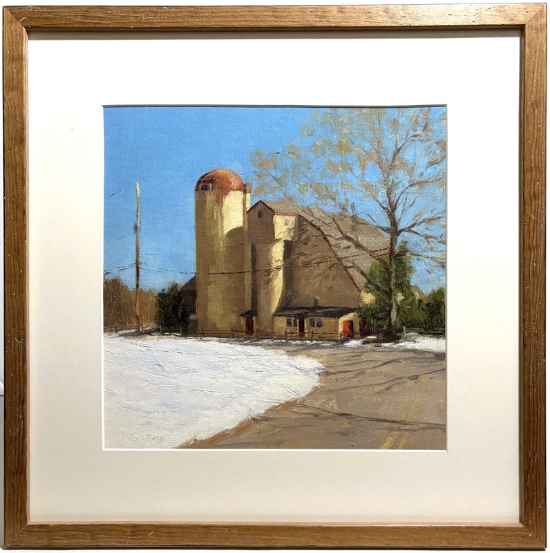 JUDITH NENTWIG 20-21st c. American PENNSYLVANIA IMPRESSIONIST LANDSCAPE PAINTING