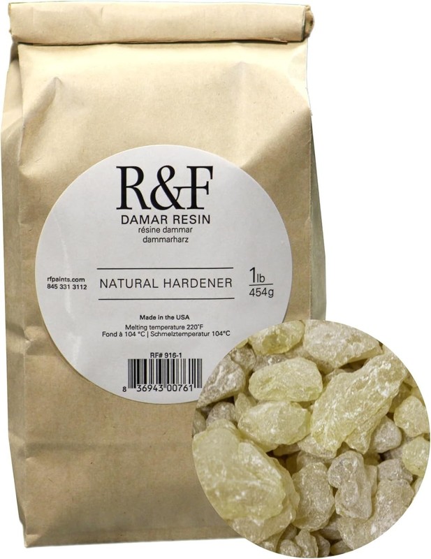 Handmade Encaustic Damar Resin Crystals - 1-Pound Non-Toxic Art Supply gallery