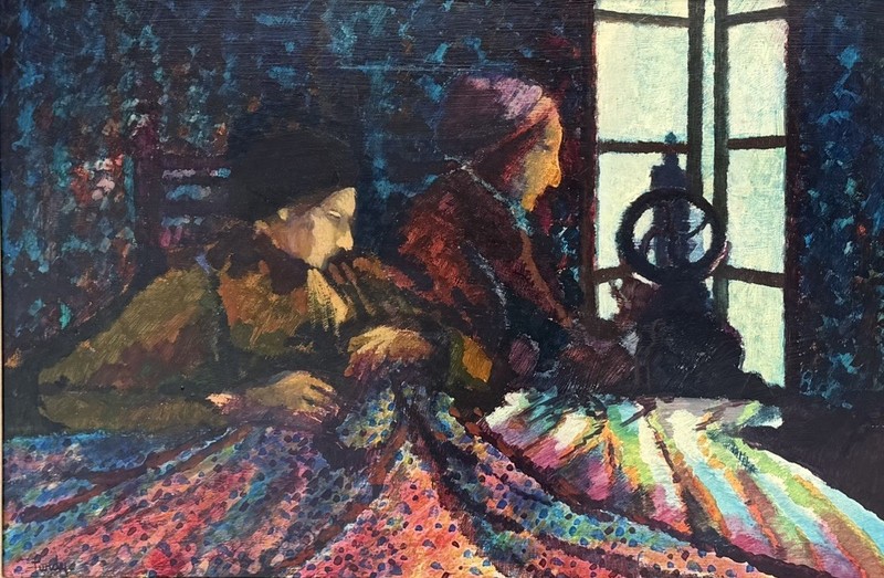 Connecticut Impressionist Artist Don Purdy Painting. Trousseau. Anton Chekhov gallery