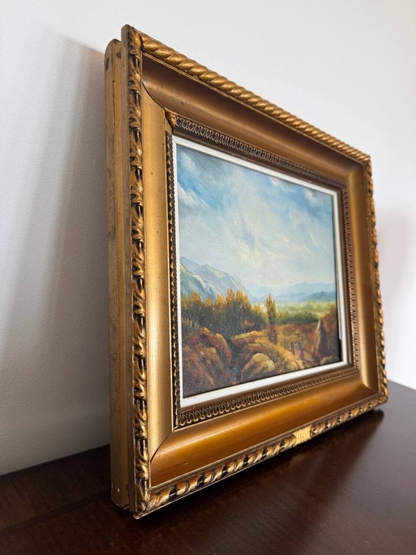Original Oil Painting by Philipp Röth (1841–1921) – Signed Antique Landscape gallery