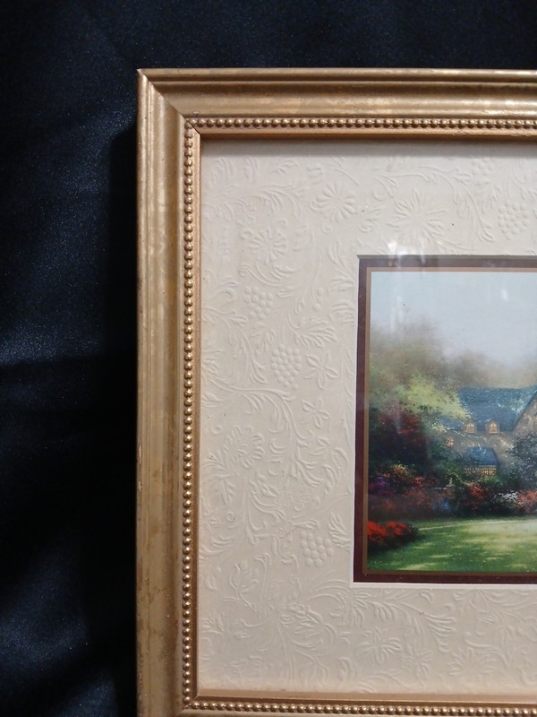 Thomas Kinkade “Beyond Autumn Gate” 11 X 9.5 (including frame) gallery