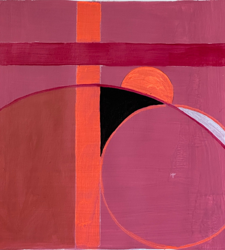 CHUCK GIBBON ALBUQUERQUE N.M. GESSOED 12″ X 8.5″ 2018