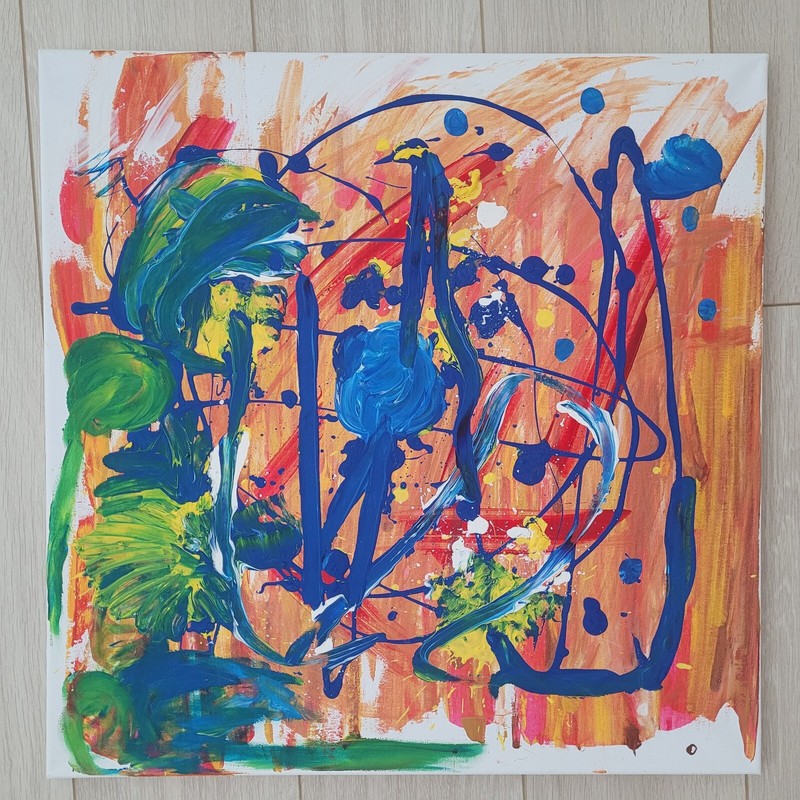 abstract paintings acrylic on canvas original 19x19 inch gallery
