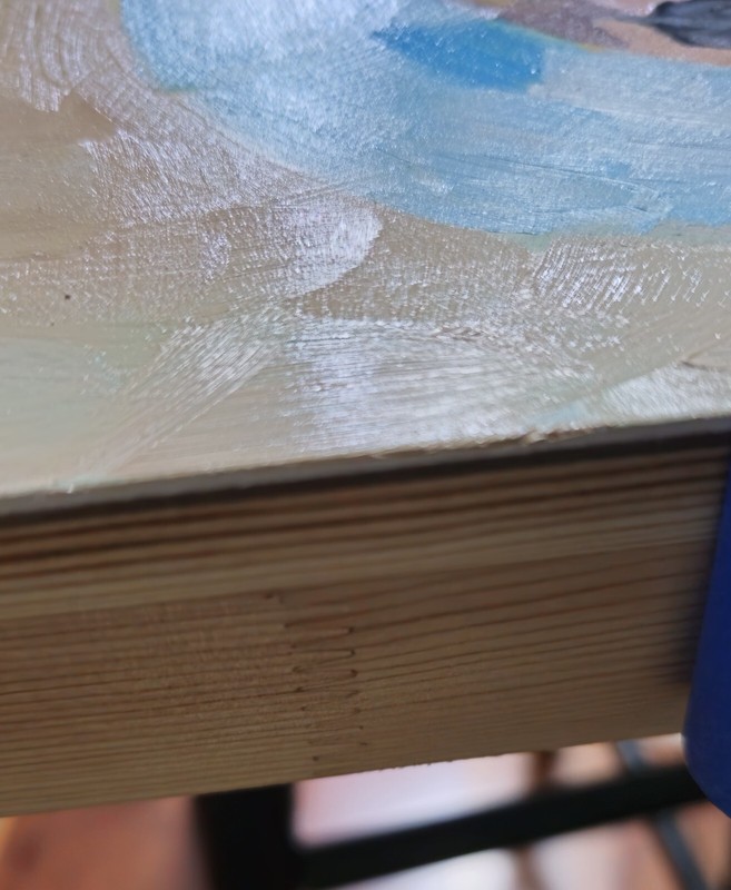 Woman On Beach Original Oil Painting Shore Beach House Ocean Impressionist Pasto gallery