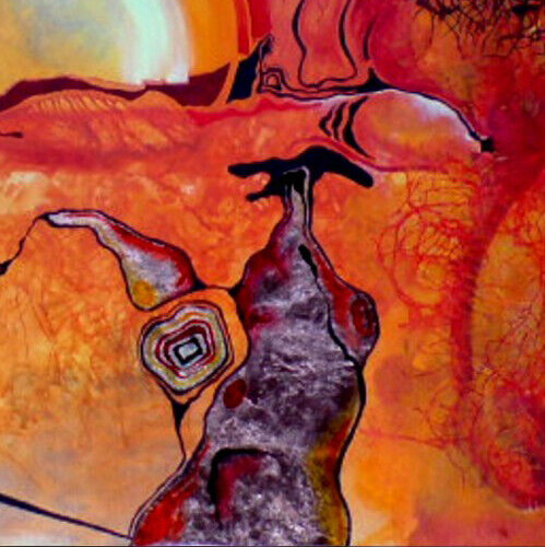 body men figures sun fire contemporary abstract art painting contemporary artist gallery