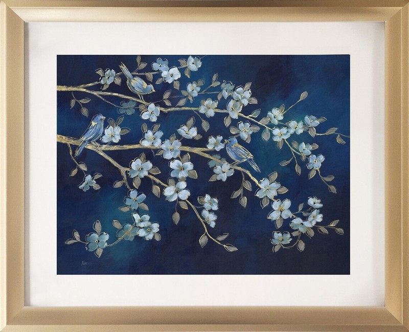 Victoria Bella AM16B/A Framed Art With Mat 22″ x 18″ PS Frame, Print, Glass, MDF