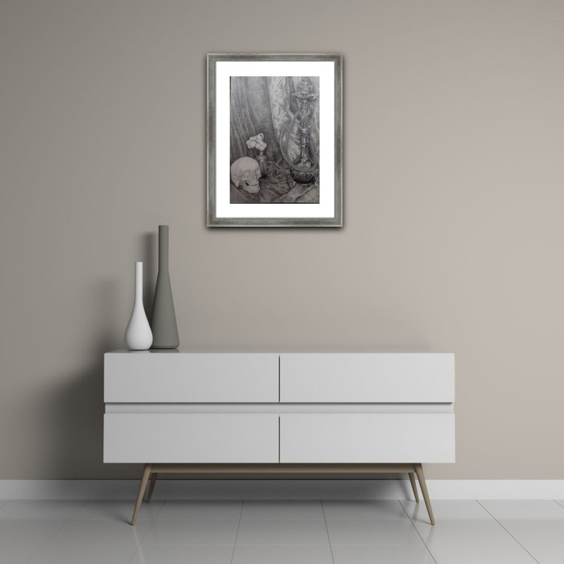 Painting Original Still Life Signed Artwork by Artist 12×16" gallery