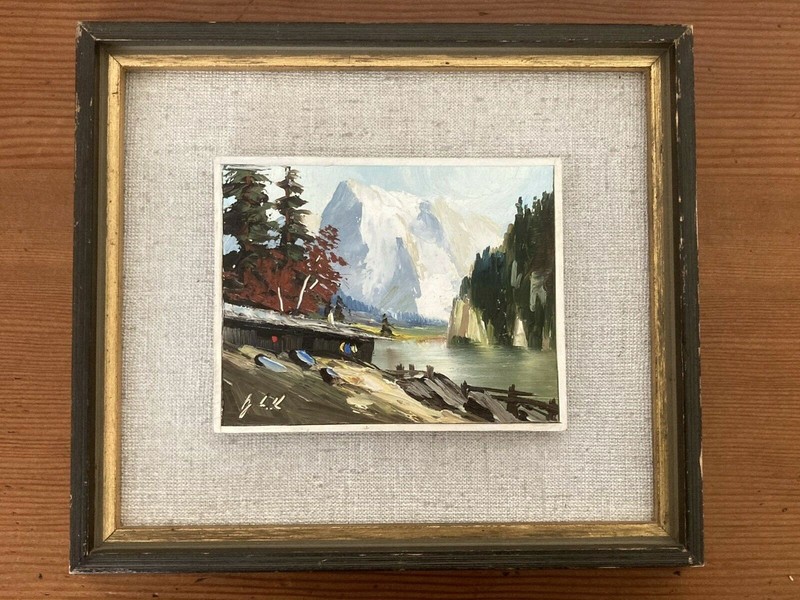 Mid-Century Heinz L Koller (Germany/Canada b. 1937) Original Oil Painting