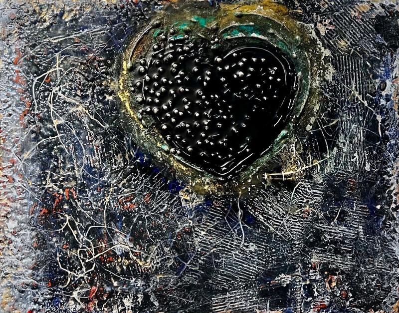 Encaustic Painting, Modern Painting, Contemporary Painting, Sculpture Painting
