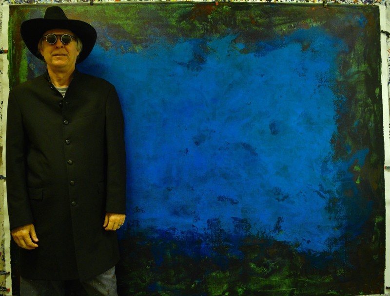 Mark Little Original Giant Canvas Painting 81”X62” (6 Foot 9 inch) Abstract gallery