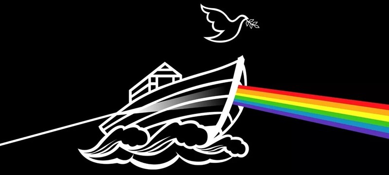 The Dark Side of Humanity! Biblical Christian Art! Noah’s Ark Art!