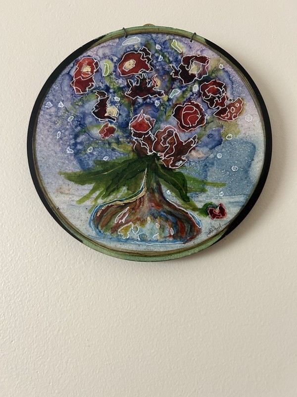 Hand Painting With Alcohol Ink