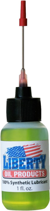 Liberty Oil, 1Oz Bottle of the Best 100% Synthetic Oil for Lubricating R/C Radio
