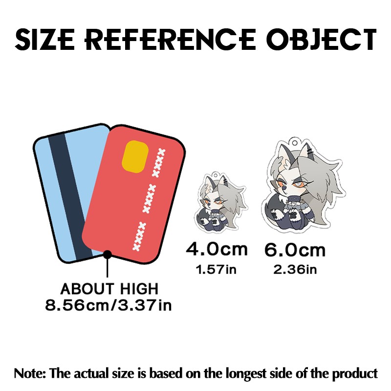 Rem Ram Little Deer Girls Double Sided Acrylic Keychain Daily Wear Anime Gifts gallery