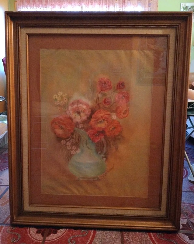 Original Oil thick Painting By Hellmand Signed…From auction originally.