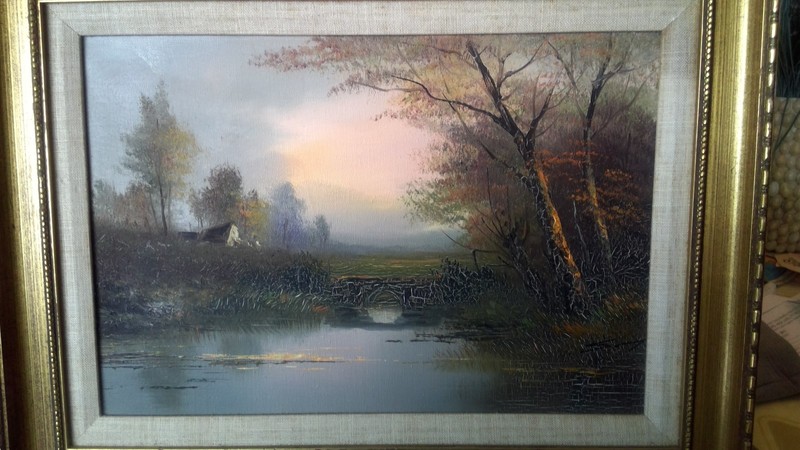 Countryside Nature Scenery in Spring Oil Painting Naturalism Landscape gallery