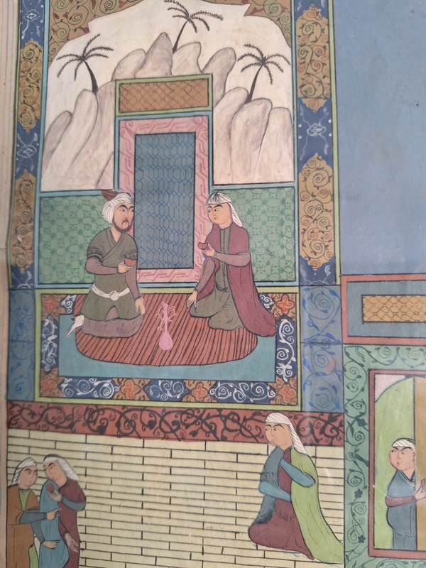 Persian Islamic Old Painting Manuscript Behzad gallery