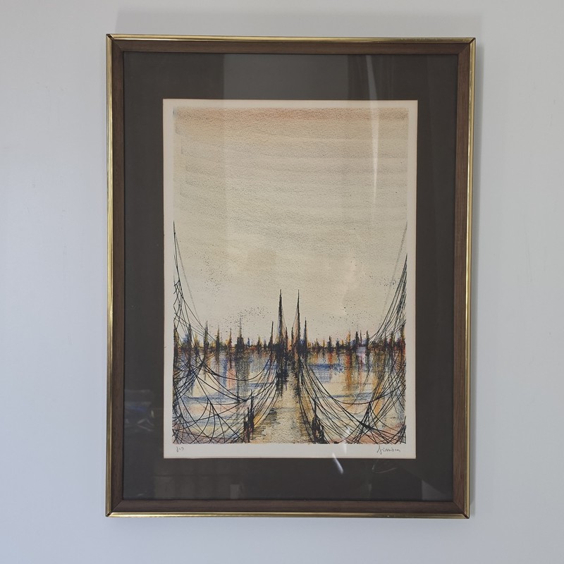 FINE ART AUTHENTICATED & SIGNED SINISCA Limited Lithograph 117/275