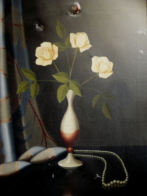 TILLY MOES, LISTED Netherlands REALISM MODERN MODERNISM FLORAL FLOWERS OLD OIL gallery