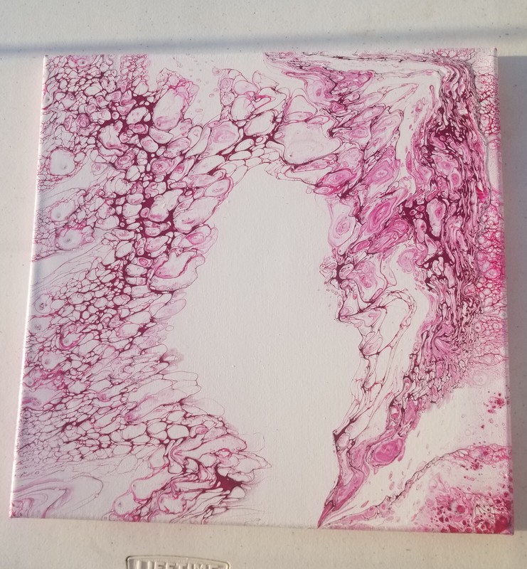 INTO THE ROSE GARDEN! ORIGINAL ACRYLIC PAINTING #0158 gallery