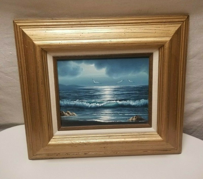 ARTISTIC INTERIORS INC. ~ 1981 C.O.A. ~ TURKE-SCHULTE ~ Oil on Canvas Painting