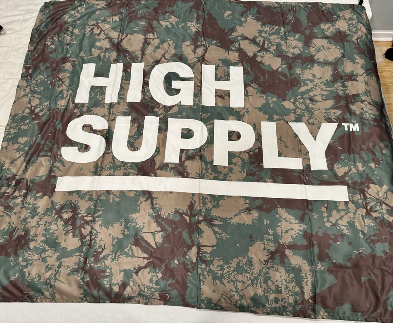 Cannabis Merch Large Camo High Supply Wall Hanging 420 Party Table Cloth Weed gallery