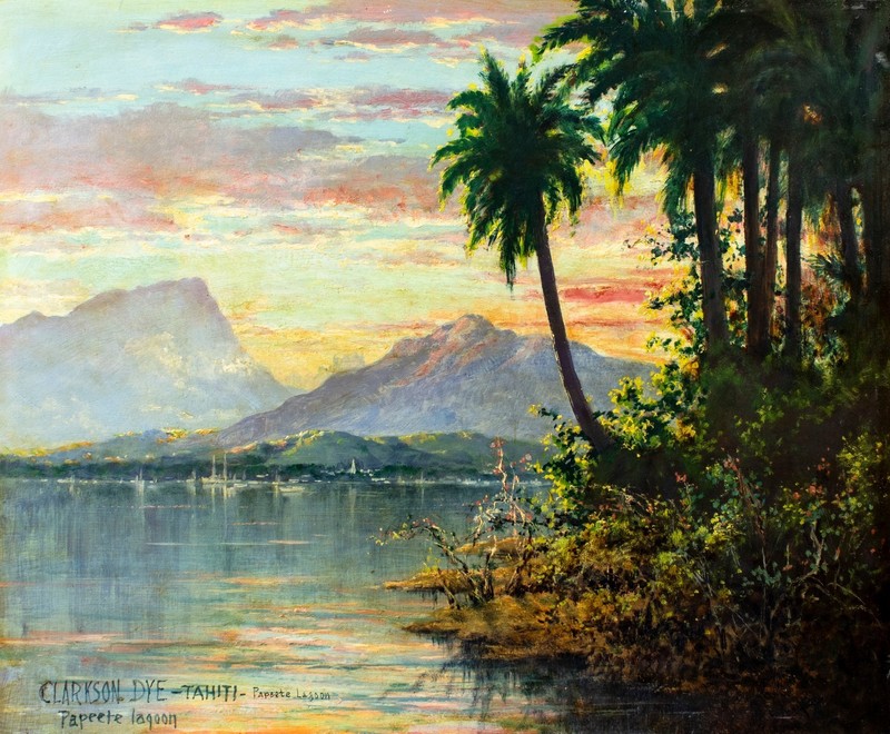 Clarkson Dye (CA,1869-1955) oil painting 149844