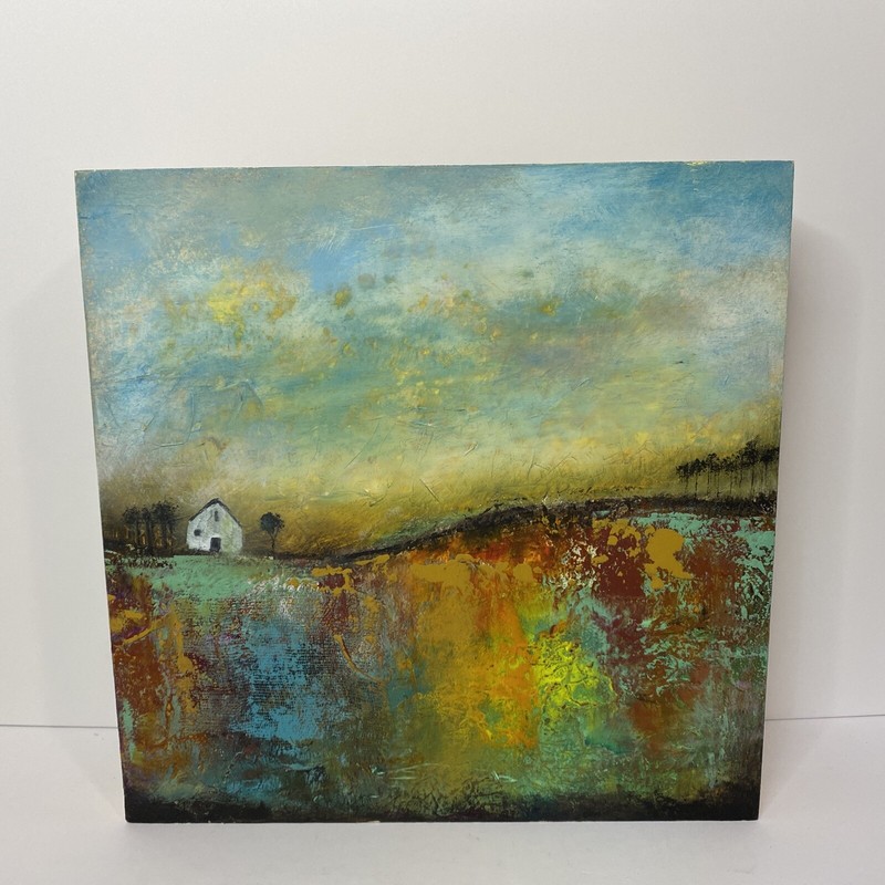 jaime byrd El Mirador 12×12 Original Contemporary Art September 2021 New
