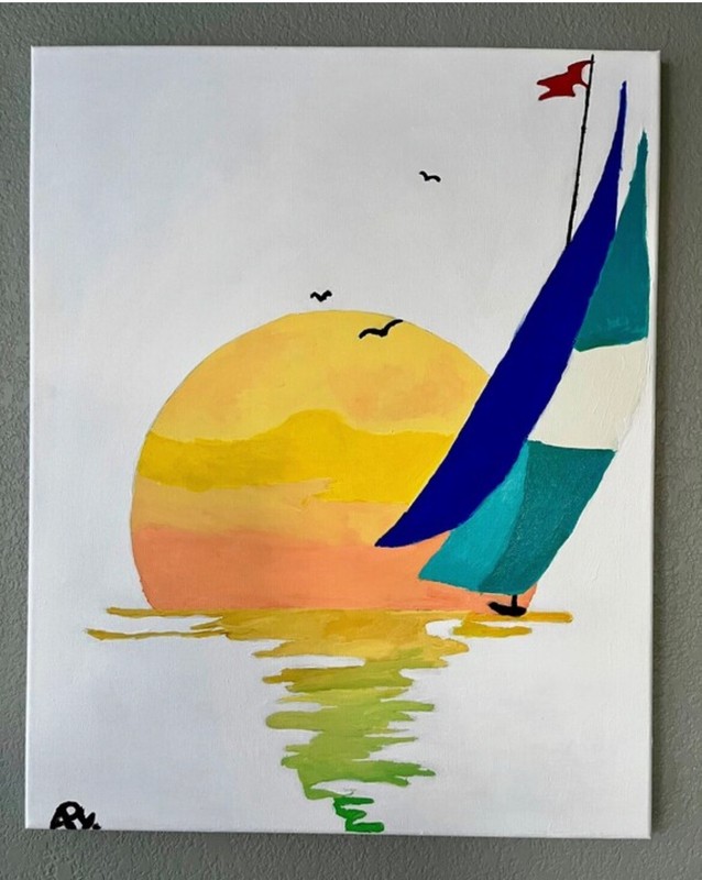 Sailing at Sunset