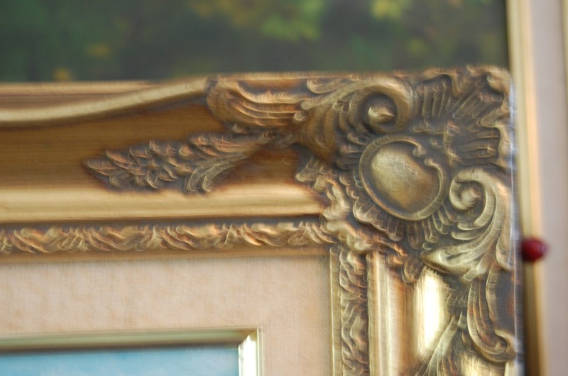 FRAMED ORIGINAL HECTO VIDAL OIL "IGLESIA DE LA MERCED STUDY II" OLD HAVANA, CUBA gallery