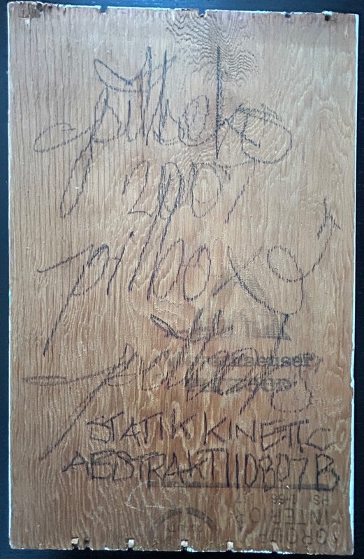 Pillbox Gabriel Combs Outsider Art Outsider Art paint on wood gallery