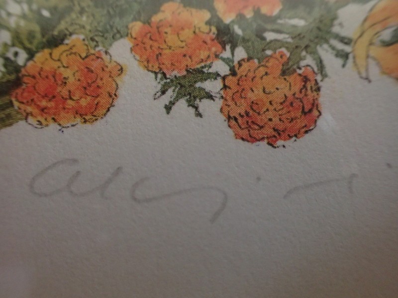 Alexander Krajewski Pencil Signed Limited Edition Print "Indian Summer" OOP '93 gallery