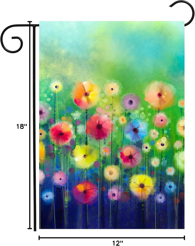 Watercolor Abstract Spring Summer Seasonal Green Floral Flowers Painting Art Gar gallery