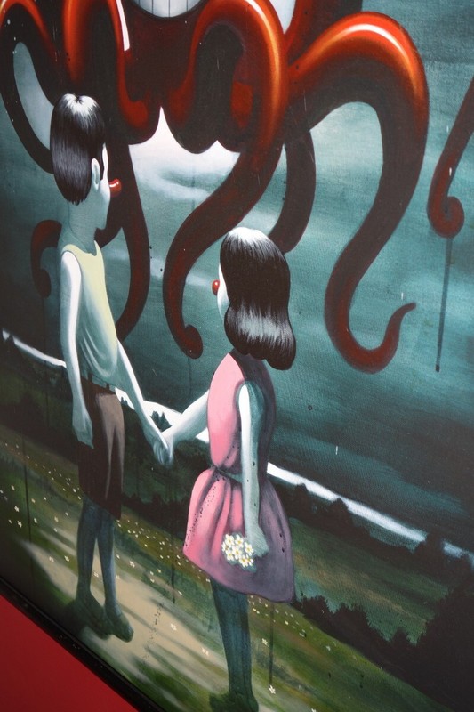 Victor Castillo original painting "When the Heavens Open…" gallery
