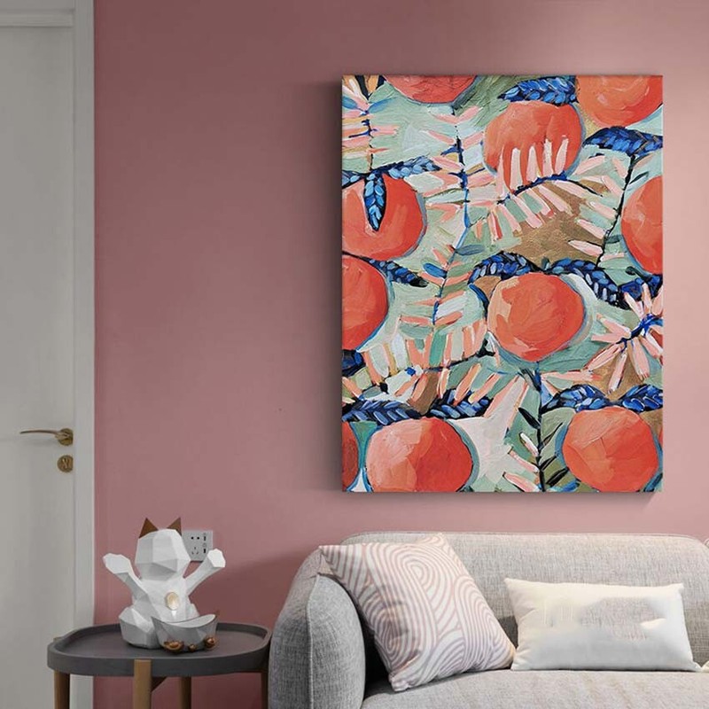 Abstract Image Handmade Canvas Oil Painting Frameless Pop Mural Home Decor gallery