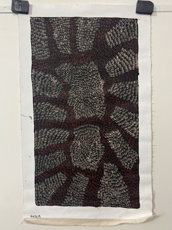 Patricia Kamara 💕Aboriginal Art 71cm X 40cm COA Supplied PK36B gallery