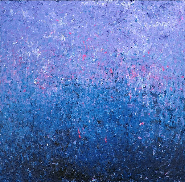 Signed original painting 30″ x 30″ ANTICIPATION Contemporary Abstract 