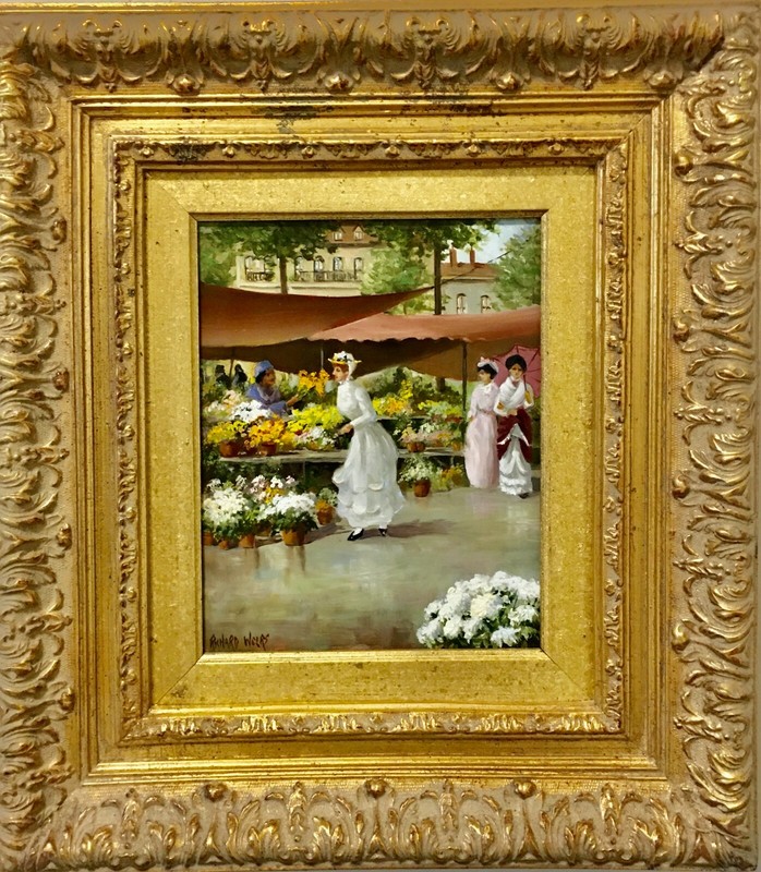 Flower Market by Richard Weers