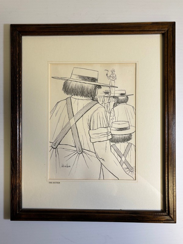 Signed Art Dick Weidman Lancaster PA Amish – 15″x18″ – You choose!