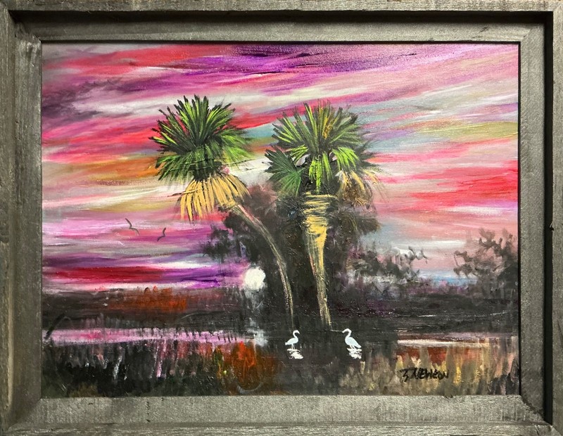 🔥TRACY NEWTON( EVERGLADES SCENE )Son of Florida Highwaymen Sam Newton.