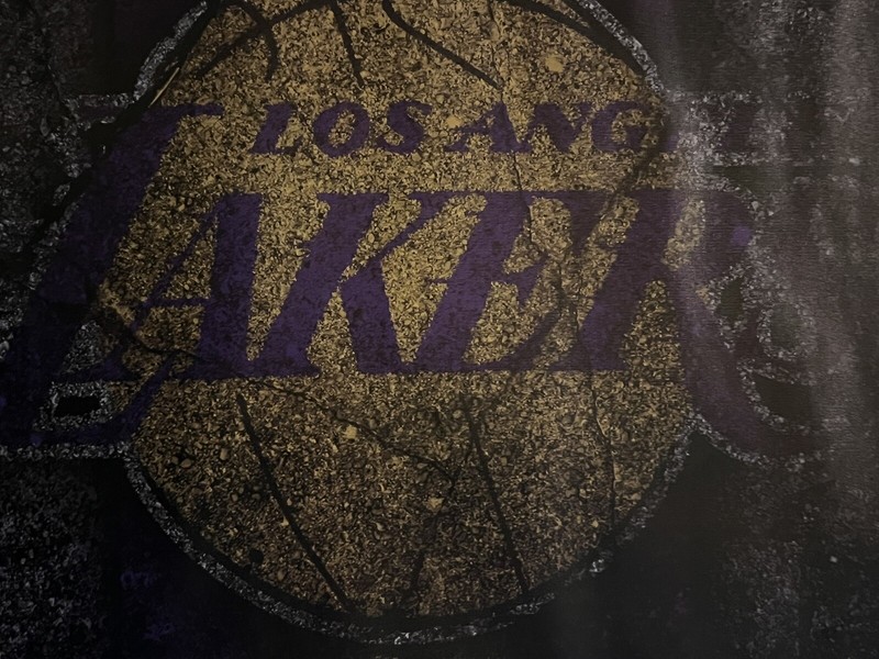 LA Lakers - Championship Abstract Pop Art Painting (24 X 36) Original gallery