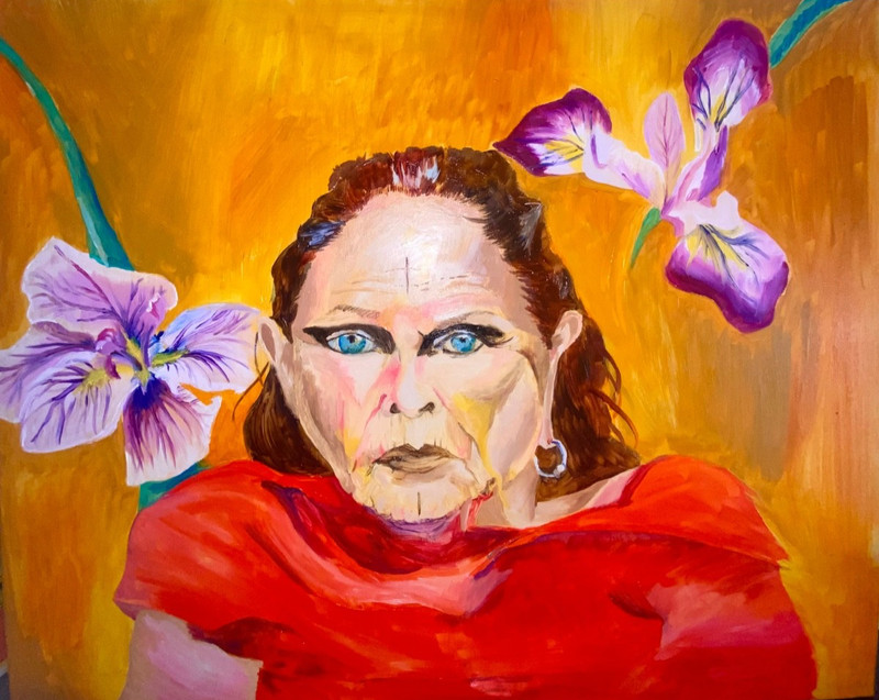 ‘Beauty in the Wise’ on canvas