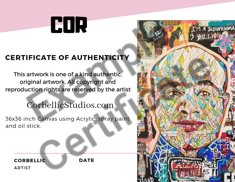 CORBELLIC IMPRESSIONISM 12X16 SKELETON SKULL EXPRESSIONIST CANVAS GALLERY HOME gallery